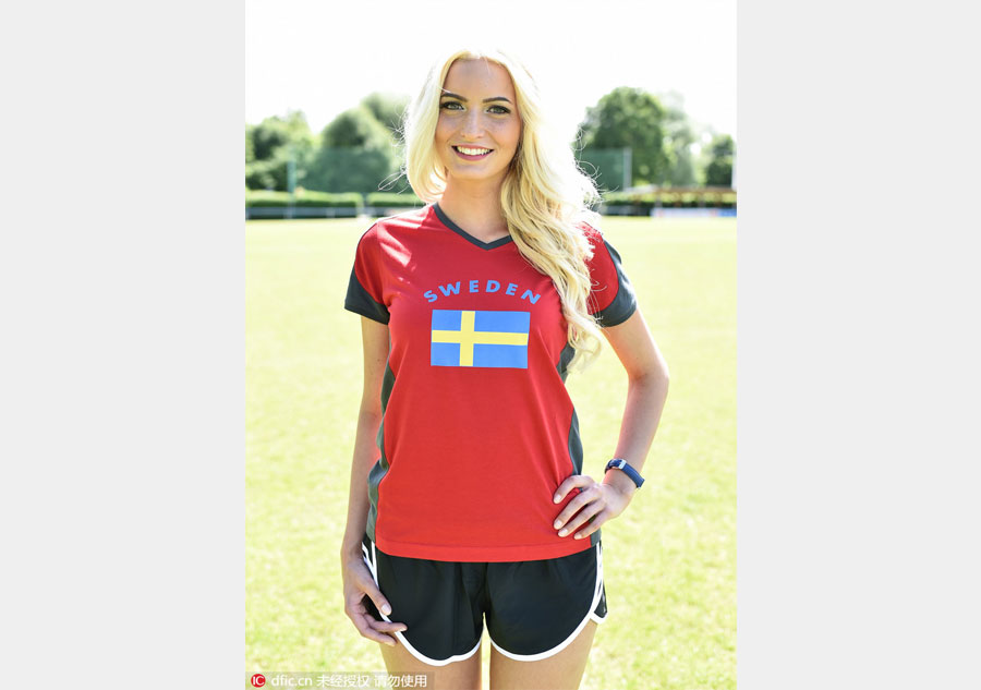 24 compete for 'prettiest woman' in UEFA Euro 2016