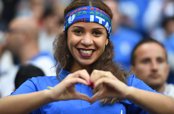 Italy beats Belgium 2-0 during UEFA Euro 2016