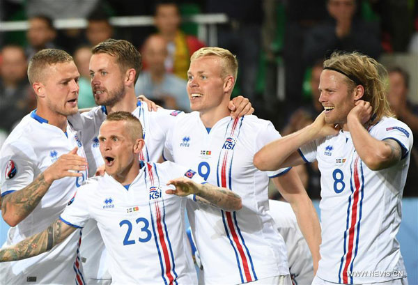 Giants Portugal held 1-1 by minnows Iceland in EURO 2016 Group F