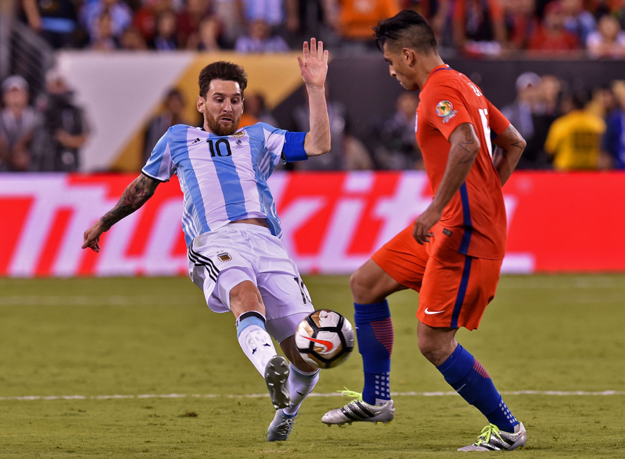 Chile beats Argentina on penalty kicks to win Copa America