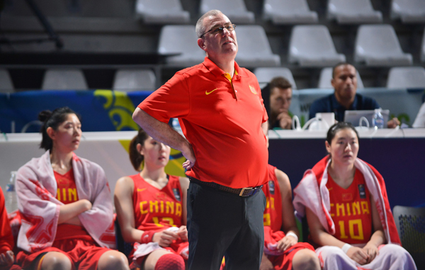 Chinese women's basketball team targets top eight in Rio: head coach