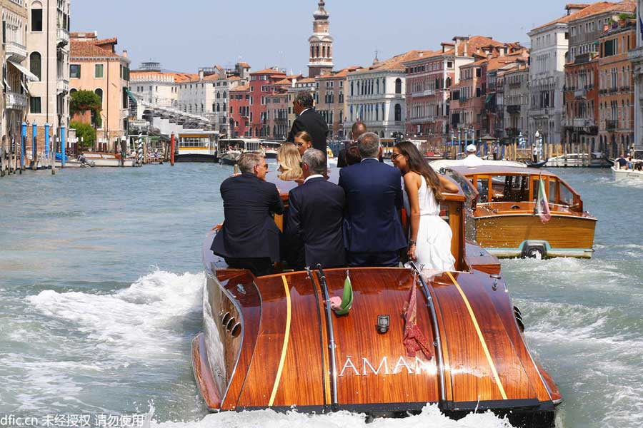 Ana Ivanovic and Bastian Schweinsteiger tie the knot in Venice