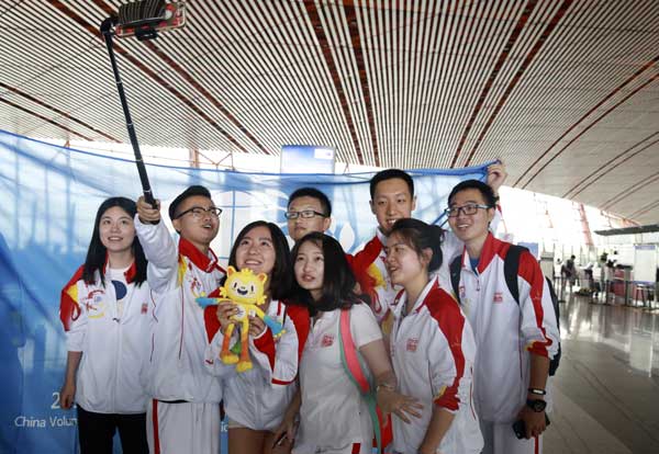 Chinese volunteers are ready for Rio