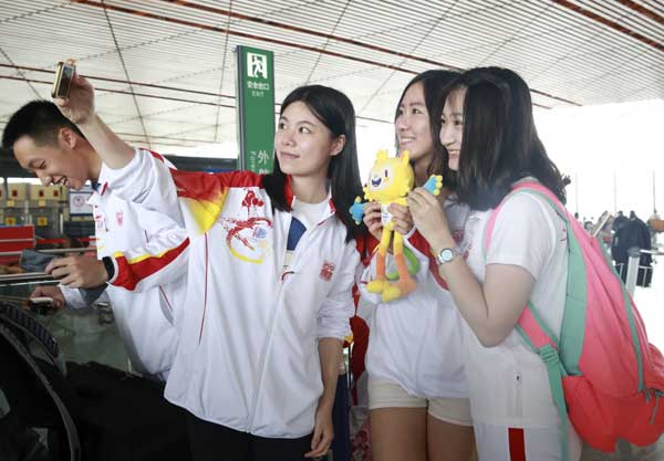 Chinese volunteers are ready for Rio
