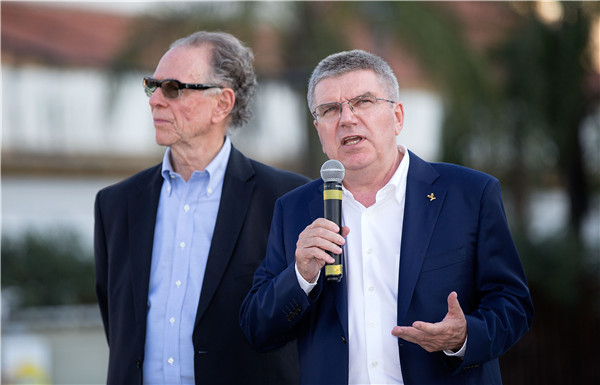IOC's Bach confident Rio will solve problems before Games
