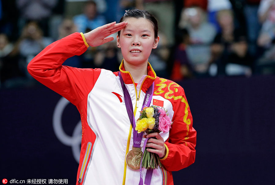 China's professional athletes who served in military