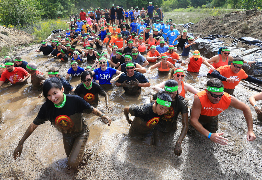 '2016 Mud Hero Toronto North' race held in Toronto, Canada