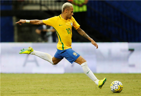 Neymar leads Brazil to victory over Colombia