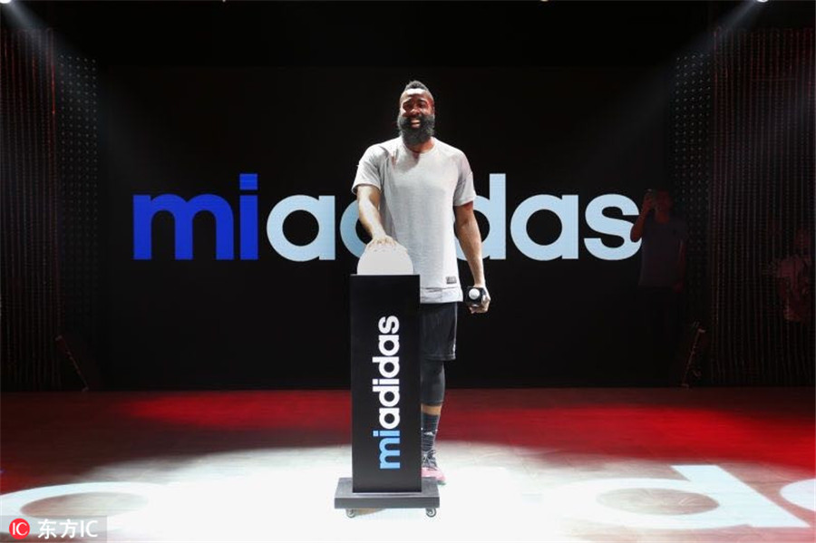 NBA star James Harden rockets into Beijing