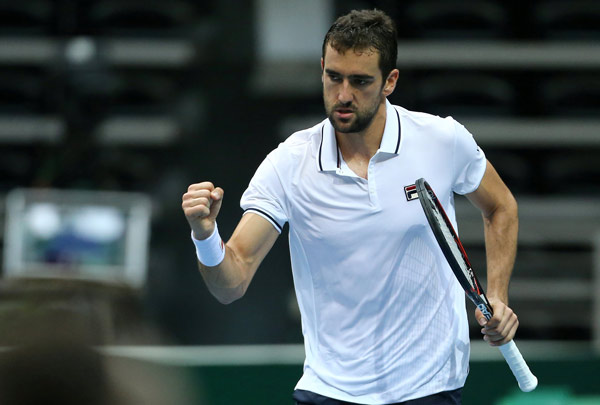 Marin Cilic leads Croatia to Davis Cup final