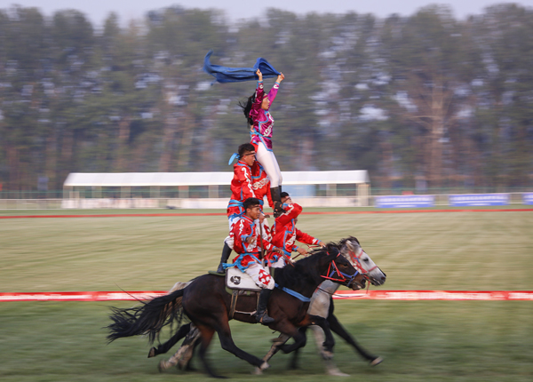 Polo tournament held to promote the sport and horse industry