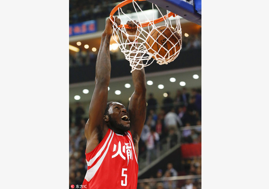 Houston Rockets defeats New Orleans Pelicans 116-104 in NBA Beijing match