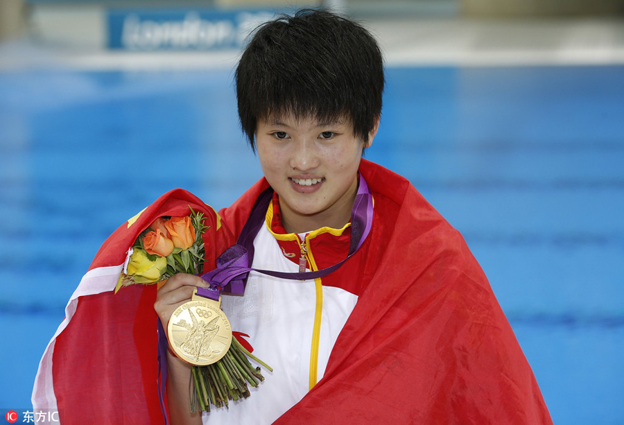 Five-time Olympic champion diver Chen Ruolin retires