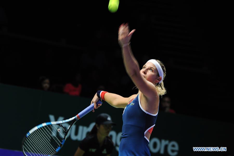 WTA Finals: Kerber crushes Halep, Keys defeats Cibulkova