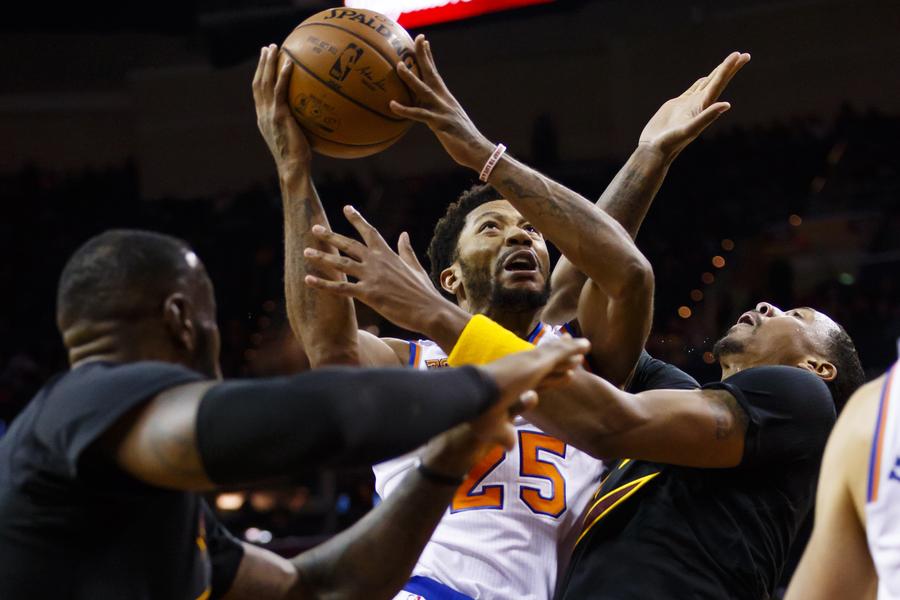 Cavaliers rout Knicks 117-88 in season opener