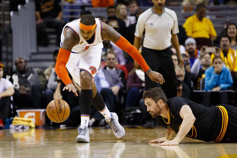 Cavaliers rout Knicks 117-88 in season opener