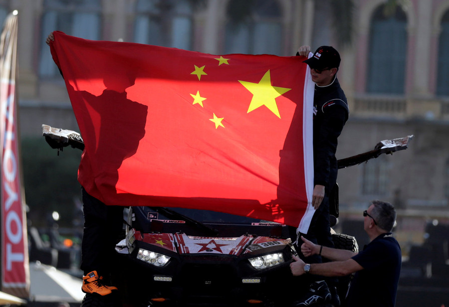 Chinese riders power up for 2017 Dakar Rally