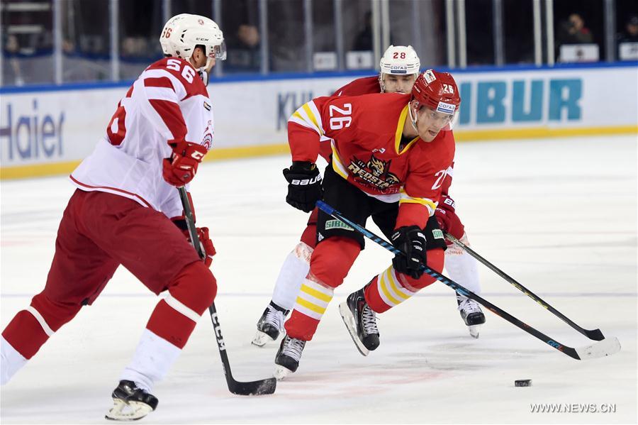 Beijing Kunlun Redstar loses to Vityaz Podolsk 2-1 in KHL