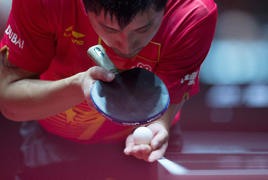 Chinese players dominate table tennis world champs