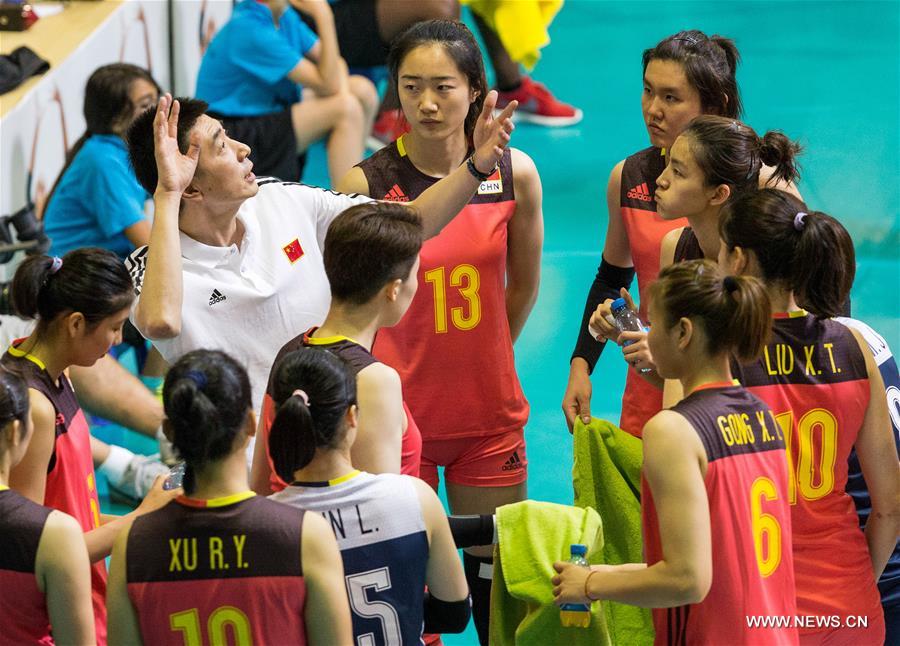 China beats Switzerland 3-0 at Montreux Volleyball Masters