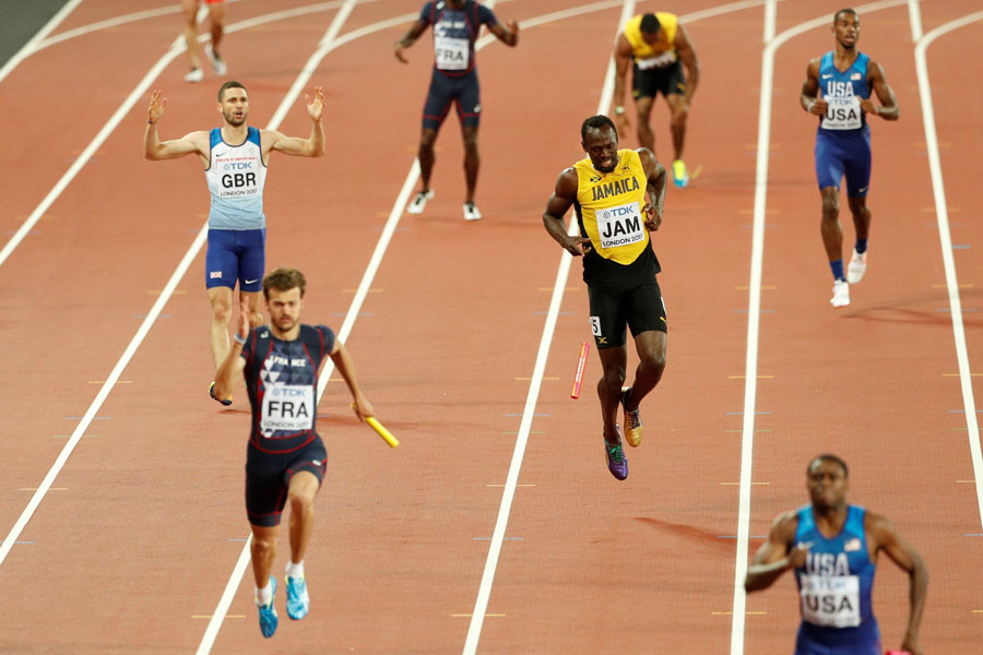 Sad endings for Bolt and Farah as China finished fourth in relay final