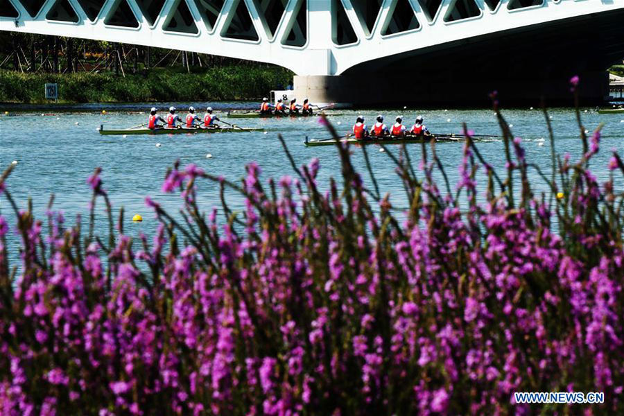 Highlights of rowing at 13th Chinese National Games