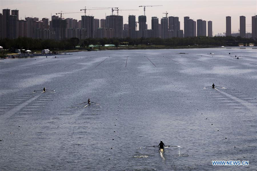 Highlights of rowing at 13th Chinese National Games