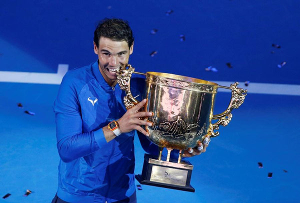 Nadal claims 75th career title in Beijing