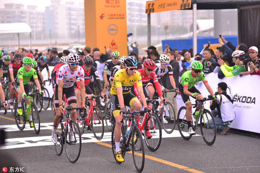 Froome conquers China, eyes 5th Tour de France title
