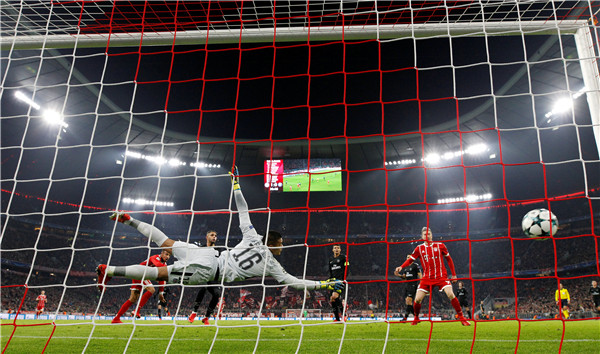 Bayern beat Paris Saint-Germain 3-1 in UEFA Champions League