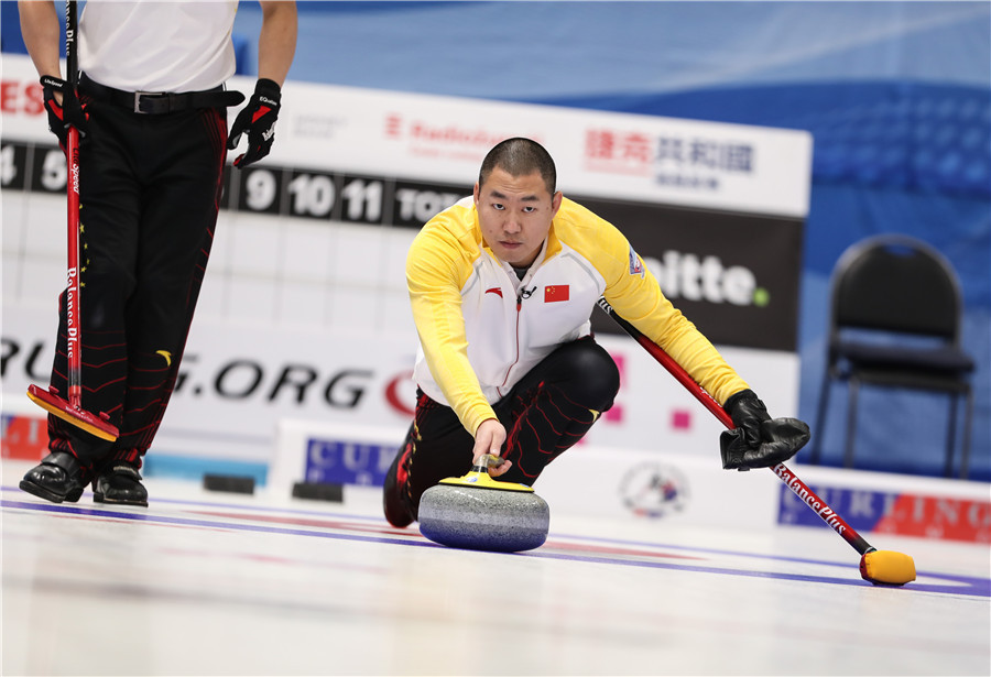 China beats Germany 7-4 in men's curling Olympic qualification