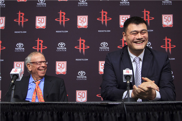 Yao Ming relives basketball memories