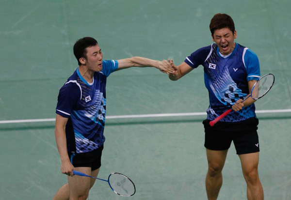 South Korea beats China to win Asian Games badminton men's team title