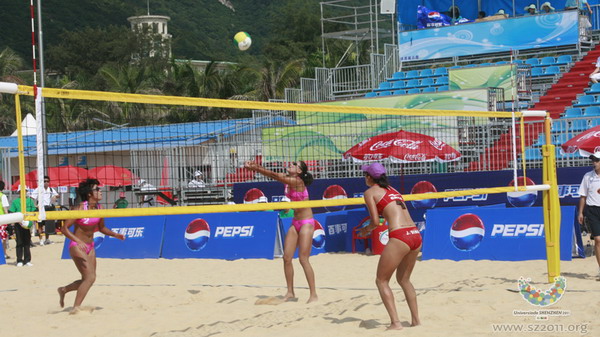 Moments from China Beach Volleyball tournament