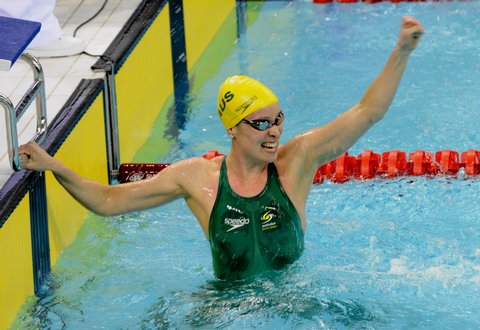 Australian swimmers set first record in Shenzhen
