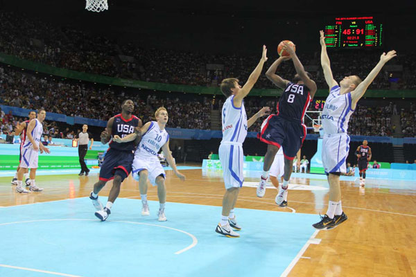 US beats Finland in basketball at Universiade