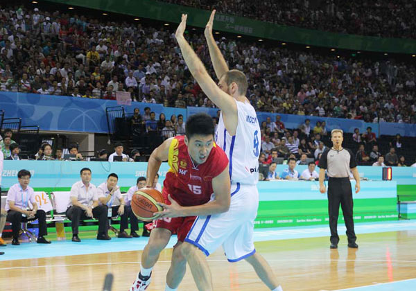 Romania rout China in basketball at Universiade