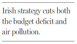 Taxes making Ireland greener