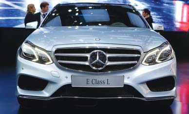 Mercedes-Benz premieres new E-Class at Auto Shanghai
