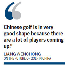 Patience key to China's golf glory