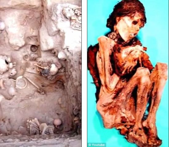 秘鲁现千年婴儿木乃伊墓葬或用于人体祭祀
