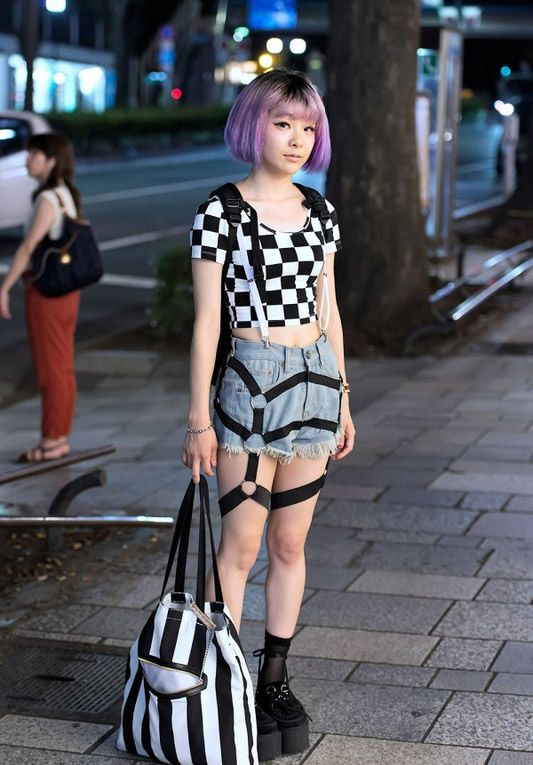 实拍东京另类的街头时尚(组图)