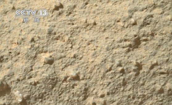好奇号探测器在火星上拍到疑似花朵物体
