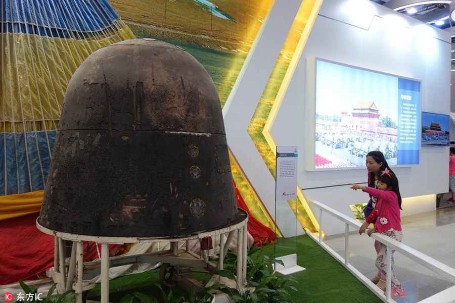 Beijing museum showcases China's space achievements