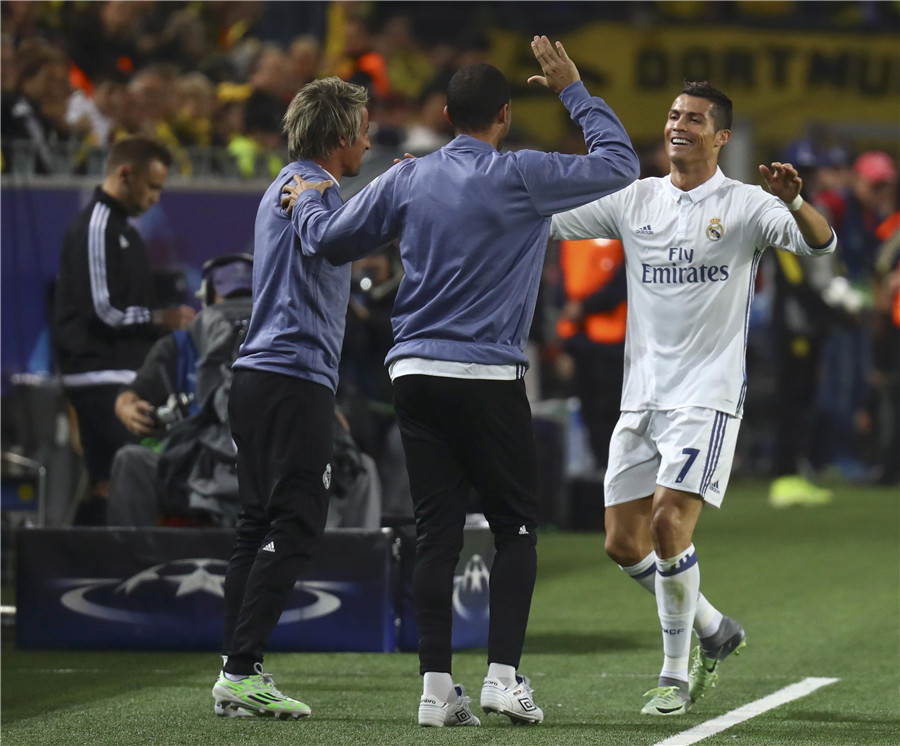 Dortmund hold Real Madrid 2-2 draw in UEFA Champions League