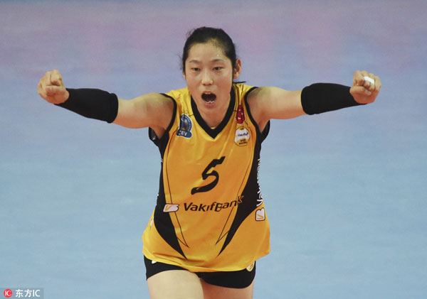 Turkish volleyball club Vakifbank seeks world championship with Olympic MVP Zhu