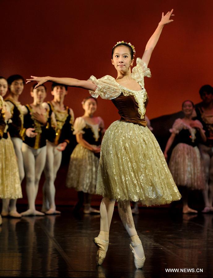 Ballet Swan Lake rehearsed in Taipei