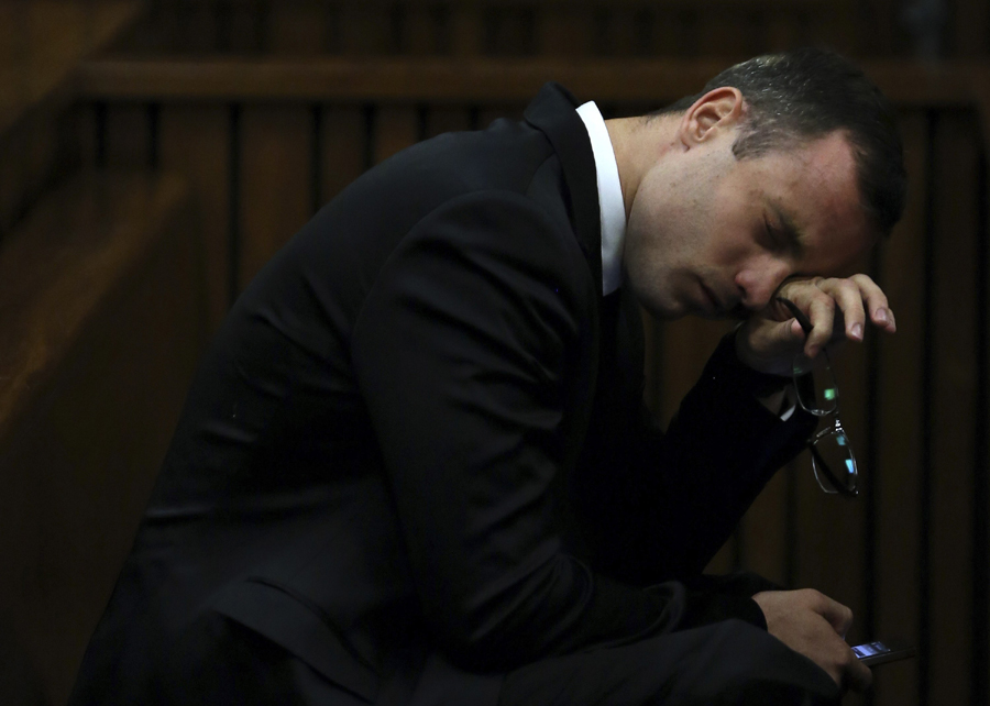 'I'm scared to sleep', tearful Pistorius tells court