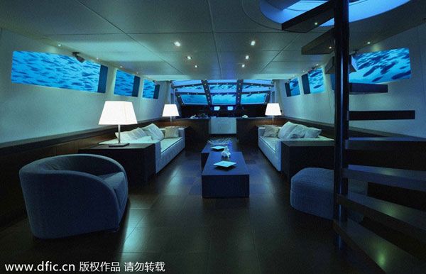 Submarine hotel offers romantic deep sea getaway