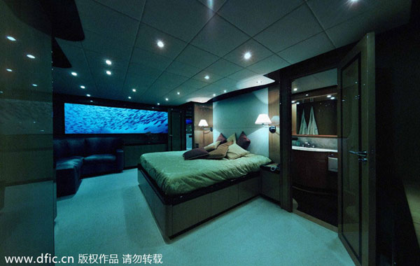 Submarine hotel offers romantic deep sea getaway